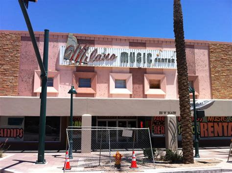 Milano's music mesa arizona - Milano’s is not responsible for errors in billing or those made by the postal service. Renter is bound by the terms and conditions of this agreement with or without signature. Renter must notify Milano’s of any change of address or phone number. Renters must not remove rented instrument from Arizona. ... Milano Music Center 38 W. Main St. Mesa, AZ 85201 …